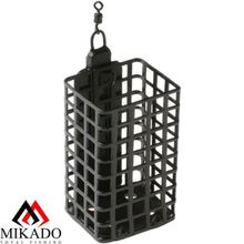 Кормушка Mikado квадратная с дном 30 г.  ( 2 шт.)