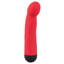 Красный вибратор для стимуляции точки G - Red G-Spot Vibe - 17 см. Красный