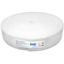КНАУФ лента кромочная демпферная 8х100мм (20м)   KNAUF лента кромочная демпферная 8х100мм (20м)
