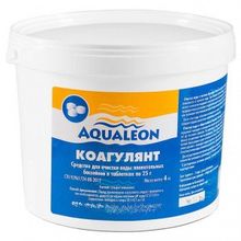 Коагулянт Aqualeon, таблетки по 25 г, ведро 4 кг