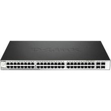 d-link (Коммутатор d-link managed gigabit switch with 48 10 100 1000base-t + 4 sfp ports) dgs-1210-52 me a1a