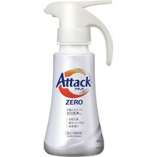 KAO Attack Zero Концентрированное жидкое средство для стирки современных тканей, дозатор, 400 г