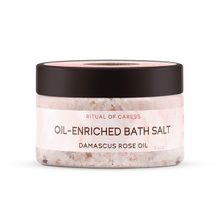 Соль для ванны ароматическая  Ритуал нежности с дамасской розой и маслом персика Zeitun Wellness Caress Oil Enriched Bath Salt 250г