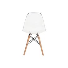 Tetchair Стул CINDY (EAMES) (mod. 001), прозрачный Transparent 4 штуки