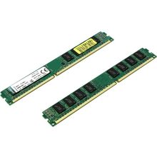 Модуль памяти  Kingston ValueRAM  KVR16N11K2 16  DDR-III DIMM 16Gb KIT 2*8Gb  PC3-12800   Low  Profile  CL11