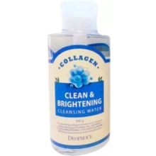 Deoproce Clean & Brightening Collagen Cleansing Water 500 мл