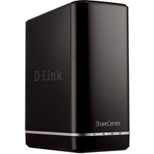 Сетевое хранилище данных (NAS) D-Link "DNS-320L A3B" для 2x3.5" SATA HDD (LAN)