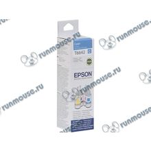 Картридж Epson "T6642" C13T66424A (голубой) для L100 110 120 132 200 210 222 300 312 350 355 362 366 456 550 555 1300 [102954]