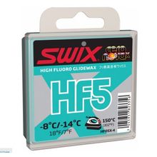 Мазь скольжения Swix HF5X (-8-14 C), Turquoise