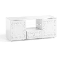 Система Мебели Тумба под ТВ Италия ИТ-25 белое дерево