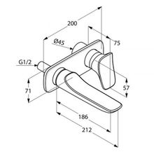 Kludi Ambienta 532440575 хром для раковины