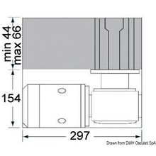 Osculati Lewmar CPX1 windlass 8 mm gypsy, 02.581.08