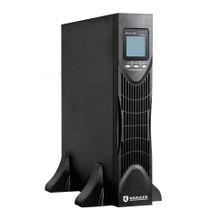 ИБП KRAULER MEMO-RT-3K, онлайновый, башня-RM 19" 2U, 3000ВА (2700Вт), LCD, RS232, USB, чёрный