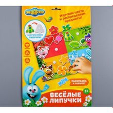 Игра на липучках "Цвета" Смешарики
