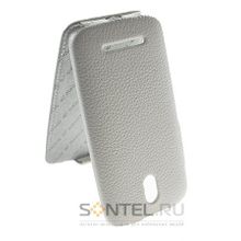 500 Dual Sim Desire HTC Кожаный чехол-книжка Melkco Premium Jacka Type белый