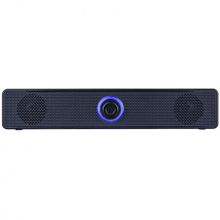 Колонка-саундбар Perfeo MELODY, 6 Вт, черная, питание от USB (PF_A4435)