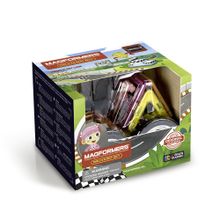 Магнитный конструктор MAGFORMERS Rally Kart Set (Girl)