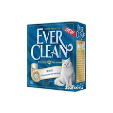 Ever Clean Наполнитель для кошачьего туалета Ever Clean White белый с гигиеническими индикаторами (10л)