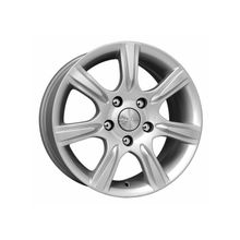 Колесные диски КиК Алатау (КС367) 6,5R15 4*114,3 ET38 d67,1 Плат. черный. [арт.12989]