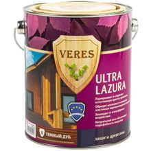 Veres Ultra Lazura 2.7 л дуб темный