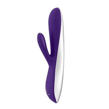 Вибратор rabbit перезаряжаемый фиолетовый 19 см