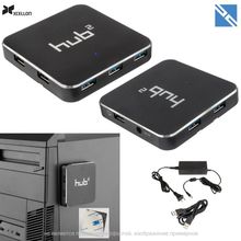 Разветвитель портов Xcellon 7-Port USB 3.0 Hub2 с умной зарядкой USB 3.1 Gen 1 Type A  USB-7PHD2