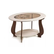 Бител Стол журнальный СЖ-25 с рисунком Р-3 шампань ясень шимо темный ID - 311628