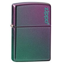 Зажигалка фиолетовая матовая Zippo Classic с покрытием Iridescent