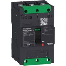 Выключатель-разъединитель 3П NSXm 160NA каб.наконеч. шины  | код. LV426652 | Schneider Electric