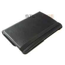 Чехол для Samsung P6800 поворотный leather, черный Т У