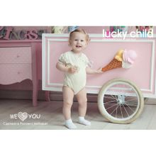 Lucky child Боди с коротким рукавом "Цветочки" 11-51к 2