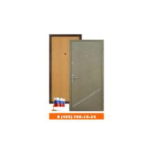 Металлические двери с отделкой порошковое напыление-ламинат