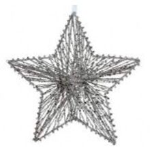 Christmas House Украшение Звезда (серебро), 20 см арт. о-164533