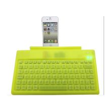 FS00171 New Arrival Bluetooth Wireless Light-emitting Keyboard for Apple iPad 3 iPhone 5 4 3