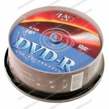 Диск VS DVD-R 4.7GB 16X кейбокс (25)