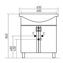 Mixline Мебель для ванной Квадро 65