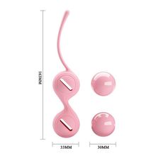 Вагинальные шарики на сцепке Kegel Tighten UP I (94204)