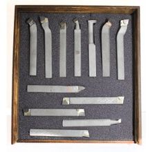 Набор токарных резцов 10х10 с пластинами из твердого сплава