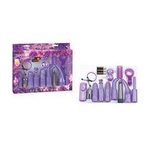 Seven Creations Фиолетовый набор для анально-вагинальной стимуляции