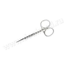 Ножницы глазные для стекловидного тела прямые, 114 мм, Тумботино, Россия