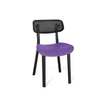 Слайн Стул Sheffilton SHT-S85 черный фиолетовый черный