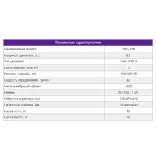 ВИБРОПЛИТА VPG-70B (ДВИГАТЕЛЬ LIFAN 168F-2)