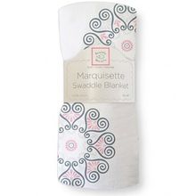 SwaddleDesigns Marquisette Medallions розовая
