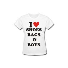 Футболка I love Shoes Bags & Boys
