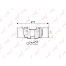 Ролик Обводной Приводного Ремня Bmw 3-Ser 318d-330d (E46) 98-05   5-Ser 520d-530d (E39) 98-03   7-Ser 730d (E38) 98-00   X5 3.0d (E53) 01-03   Land Rover Freelander Ii 2.0 Td4 00-06   Rang Rover Iii 3.0 Td6 02-06   Alt   Металл LYNXauto арт. PB7129