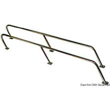 Osculati SS handrail 140x22 cm, 41.685.00