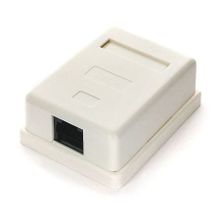 Розетка накладная RJ45 5 категории, 1 разъем 8p8c, Cablexpert (NA212)