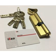Цилиндр для замка ключ   вертушка ISEO 885935457...5 (40x10x30) латунь