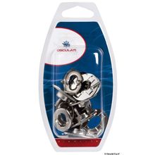 Osculati Комплект из четырех креплений для козырьков, 10.455.02