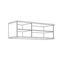 Шкаф навесной Верона 1256